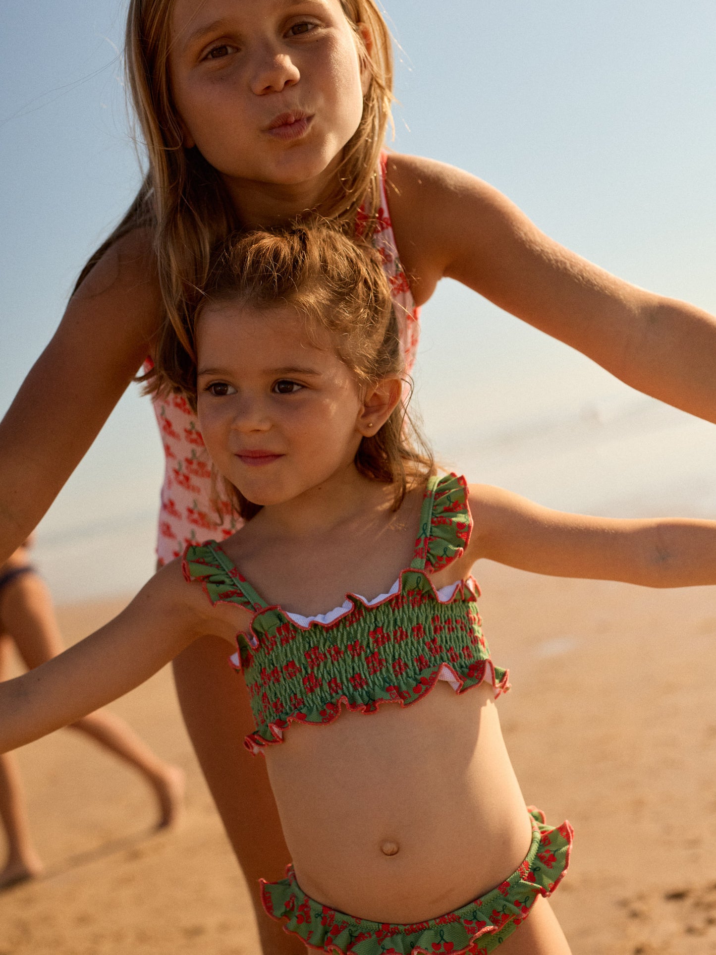NALA KIDS BIKINI | CHERRY GREEN