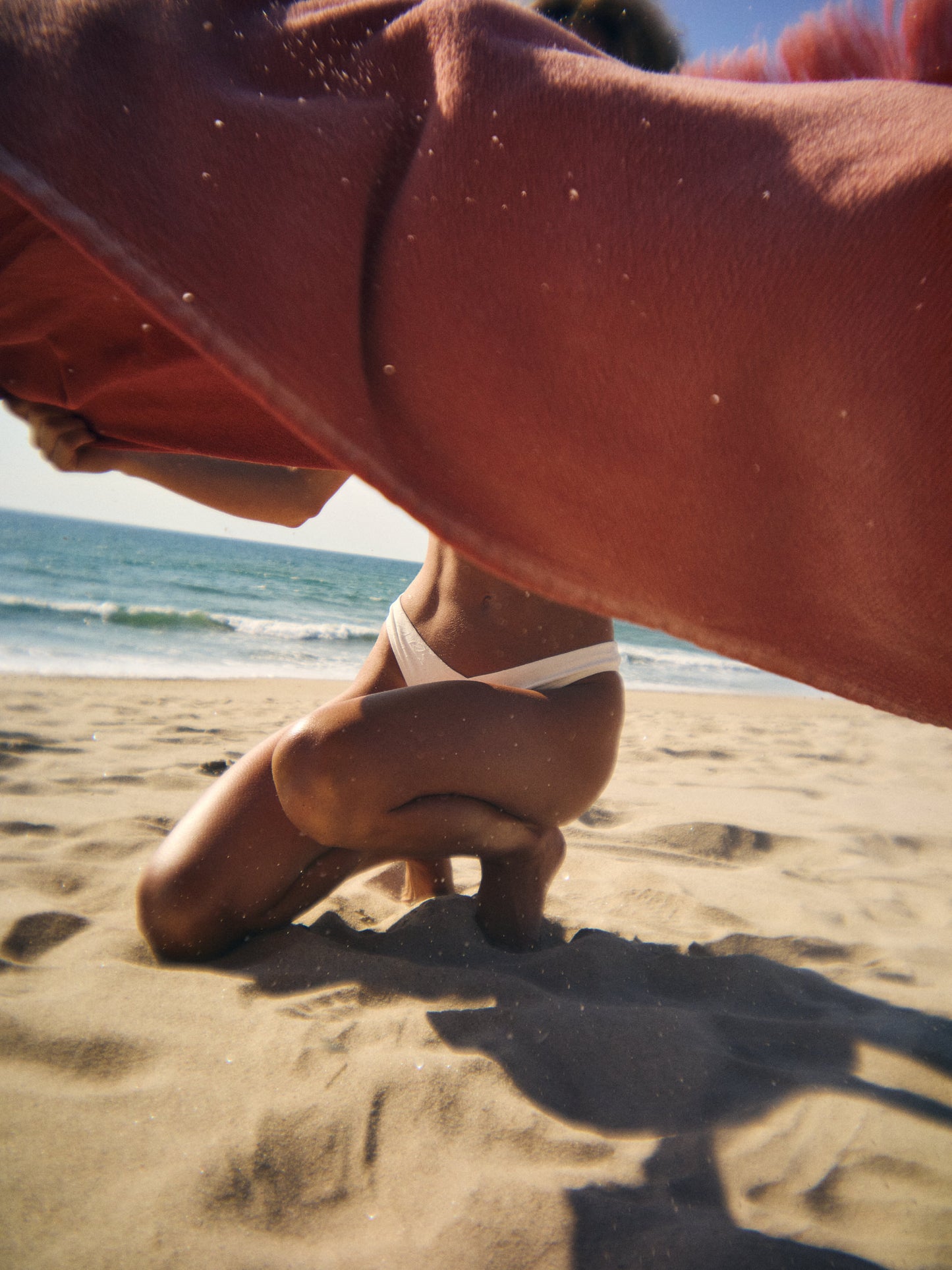 DESERT BEACH TOWEL | RED BRICK