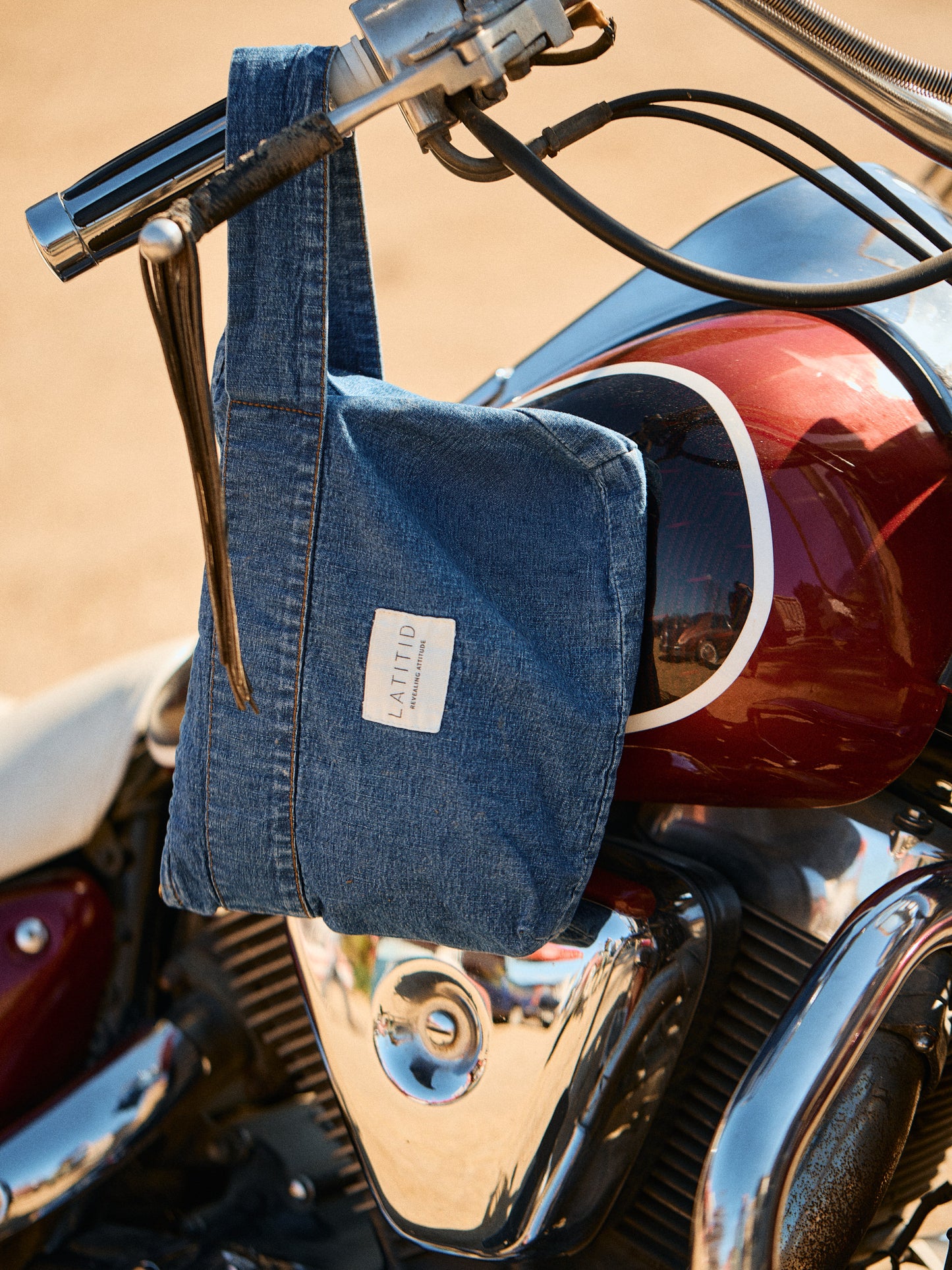 SADDLE UP POUCH | BLUE DENIM