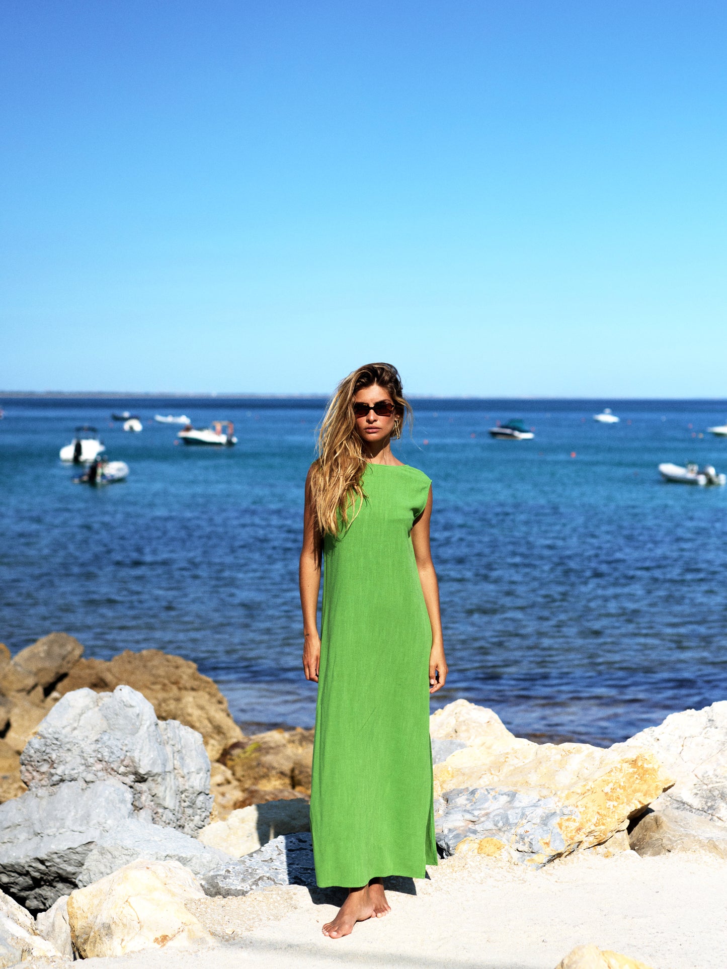 IL ZANZI DRESS | PISTACHIO