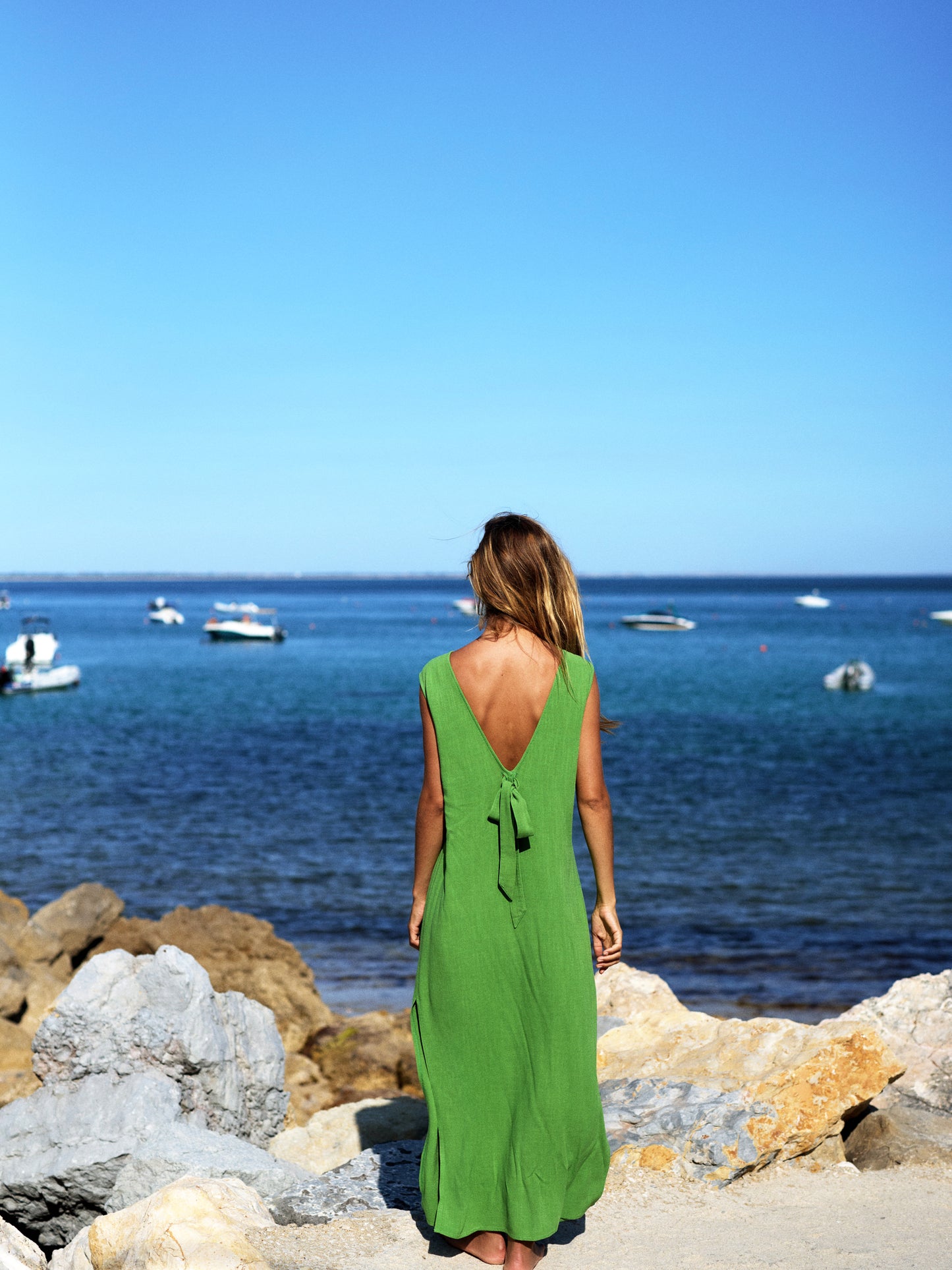 IL ZANZI DRESS | PISTACHIO