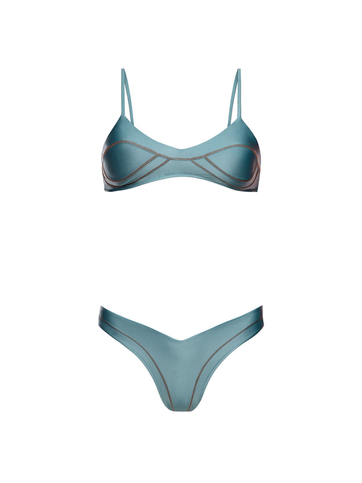 CARMELA LOW-WAIST BIKINI | SPARK BLUE