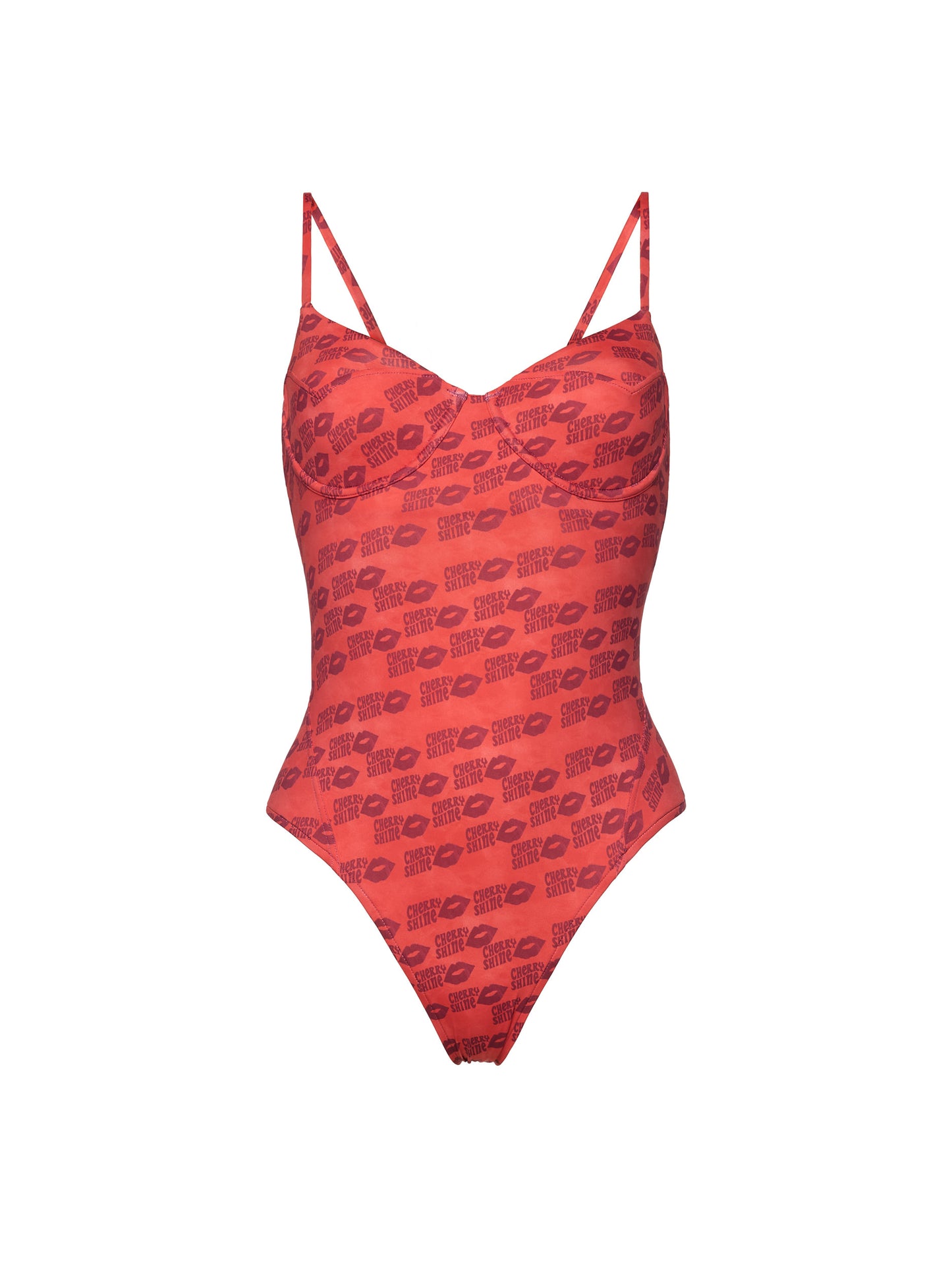 OUTLAW UNDERWIRE SWIMSUIT | CHERRY SHINE