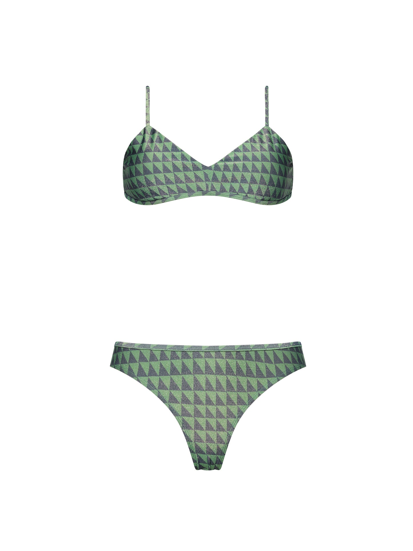 DARLIN' LOW-WAISTED BIKINI | AQUA