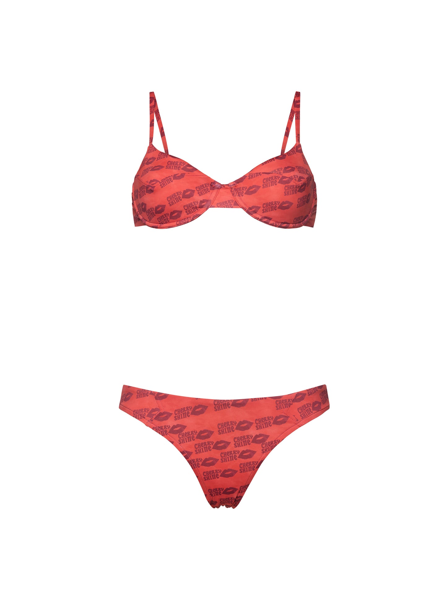 WILD UNDERWIRE BIKINI | CHERRY SHINE