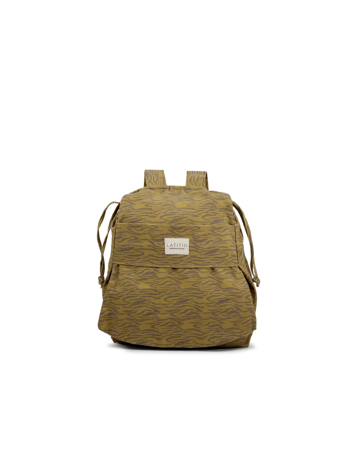RIDER'S BACKPACK | OLIVE ZEBRA